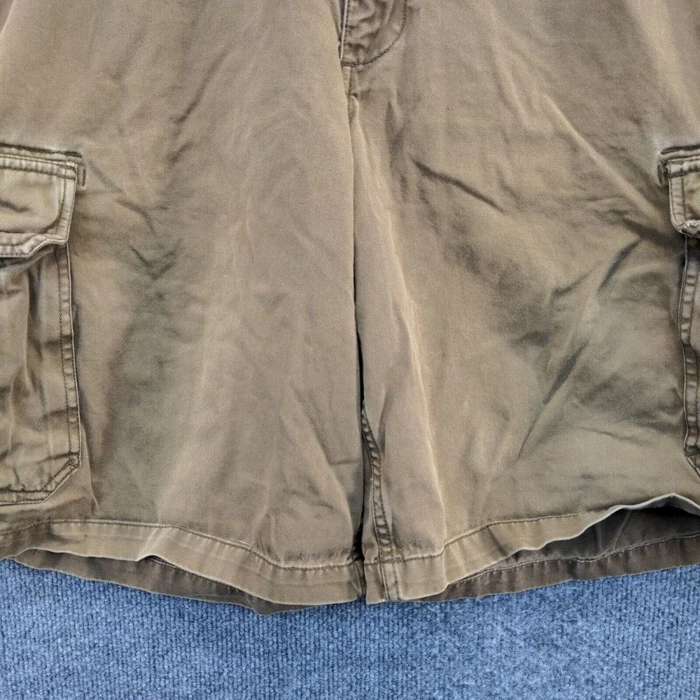 National Outfitters Men's Cargo Shorts Brown Size 38 100% Cotton Pockets
